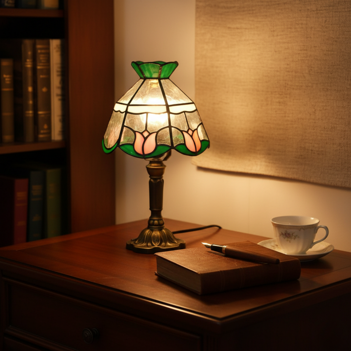 Antikā Baroka LED Galda Lampa